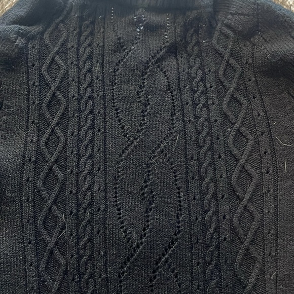 Short sleeve V-neck sweater - Picture 4 of 4